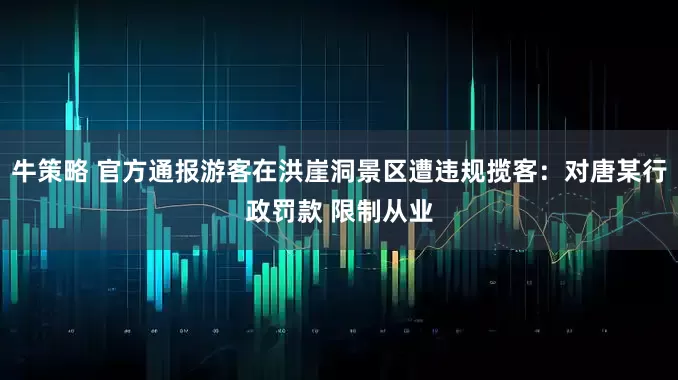 牛策略 官方通报游客在洪崖洞景区遭违规揽客：对唐某行政罚款 限制从业