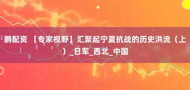 鹏配资 【专家视野】汇聚起宁夏抗战的历史洪流（上）_日军_西北_中国